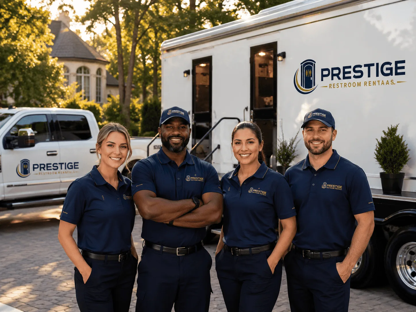 Trusted Luxury Portable Restrooms company in Belpre, KS